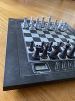 Mephisto Schachcomputer Kasparov schwarz silber gebraucht
