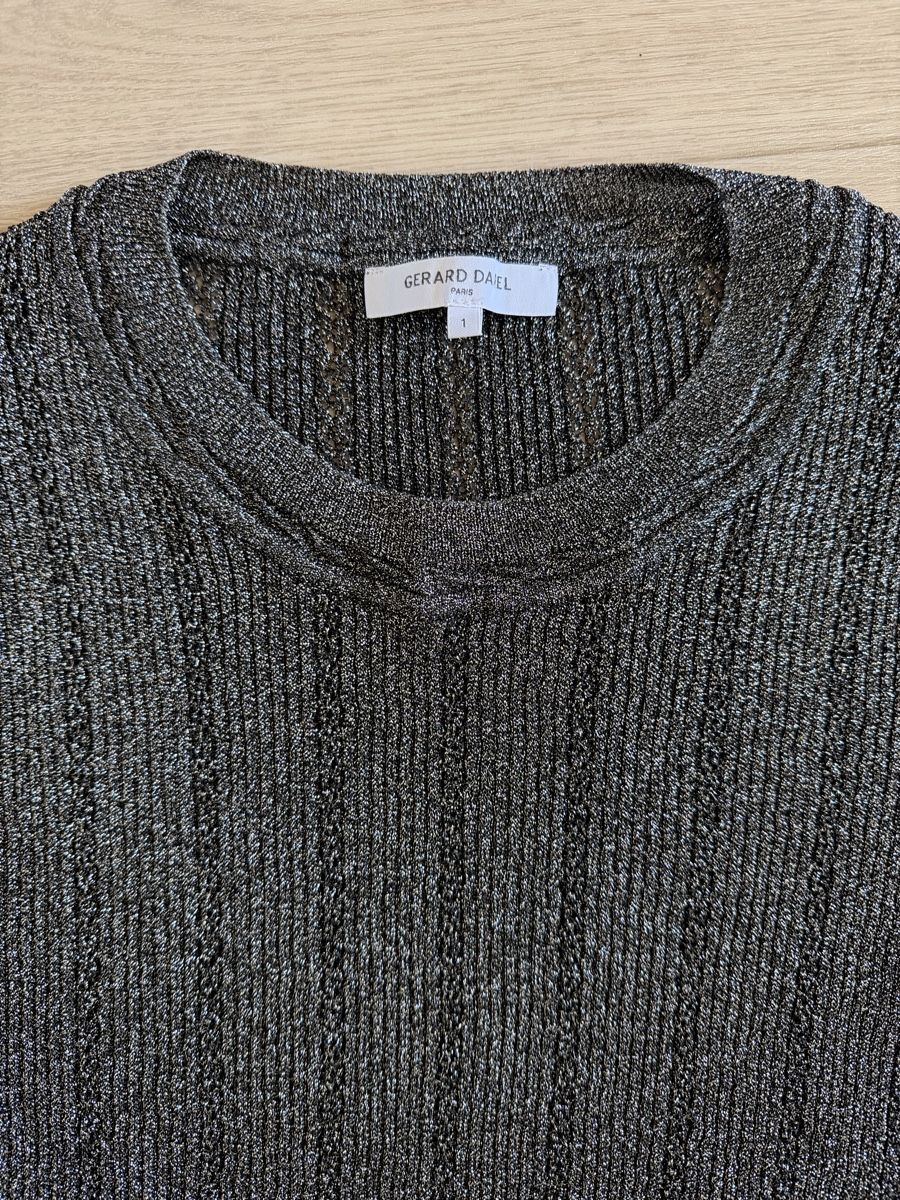 Gérard Darel Maglioni & Felpe: Gerard Darel Sparkly Knit Jumper - Size 1 – Usato da Nyon venduto da dasha107 3