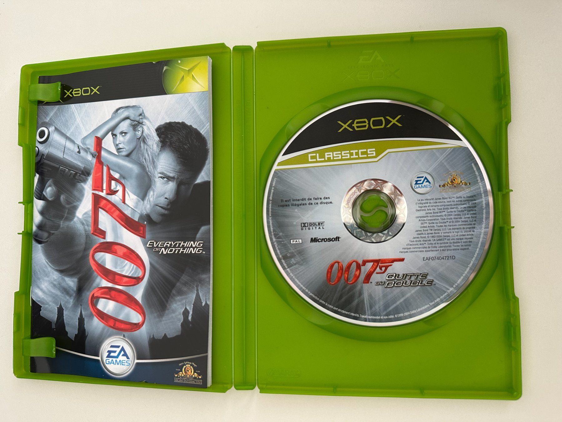 Microsoft Giochi: James Bond 007: Everything or Nothing, Xbox Original – Usato da Couvet venduto da Aura_aura 1