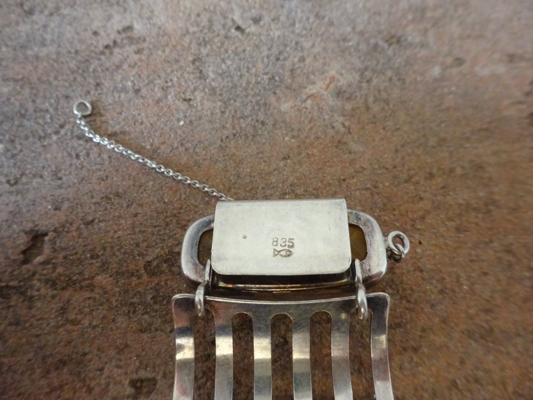Bracciali & Braccialetti: Armband Bernstein / 835 Silber – Usato da Esslingen venduto da FetteSchnecke 5