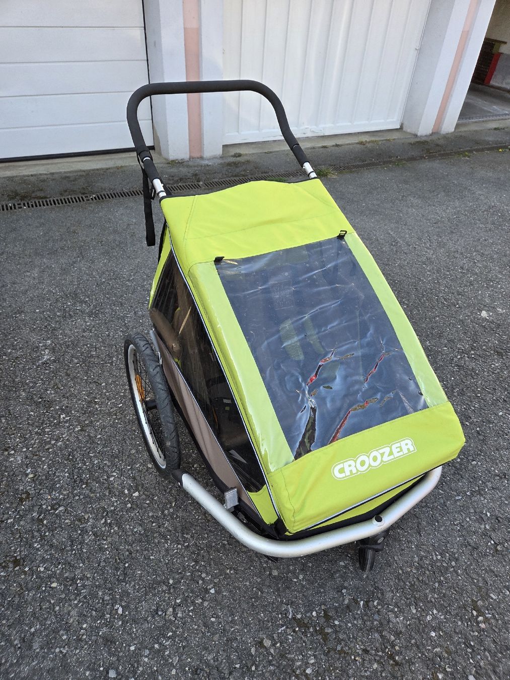 Croozer Rimorchi: Remorque velo Croozer kids for 2 – Usato da La Tour-de-Peilz venduto da minijim
