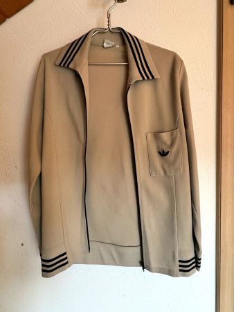 adidas Vintage Strickjacke / beige,Gr.52