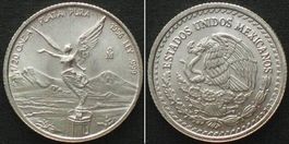 MEXIKO 1/20 Onza 1996 SIEGESGÖTTIN Silber stgl