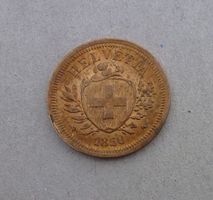 ++ 1 Rappen 1850
