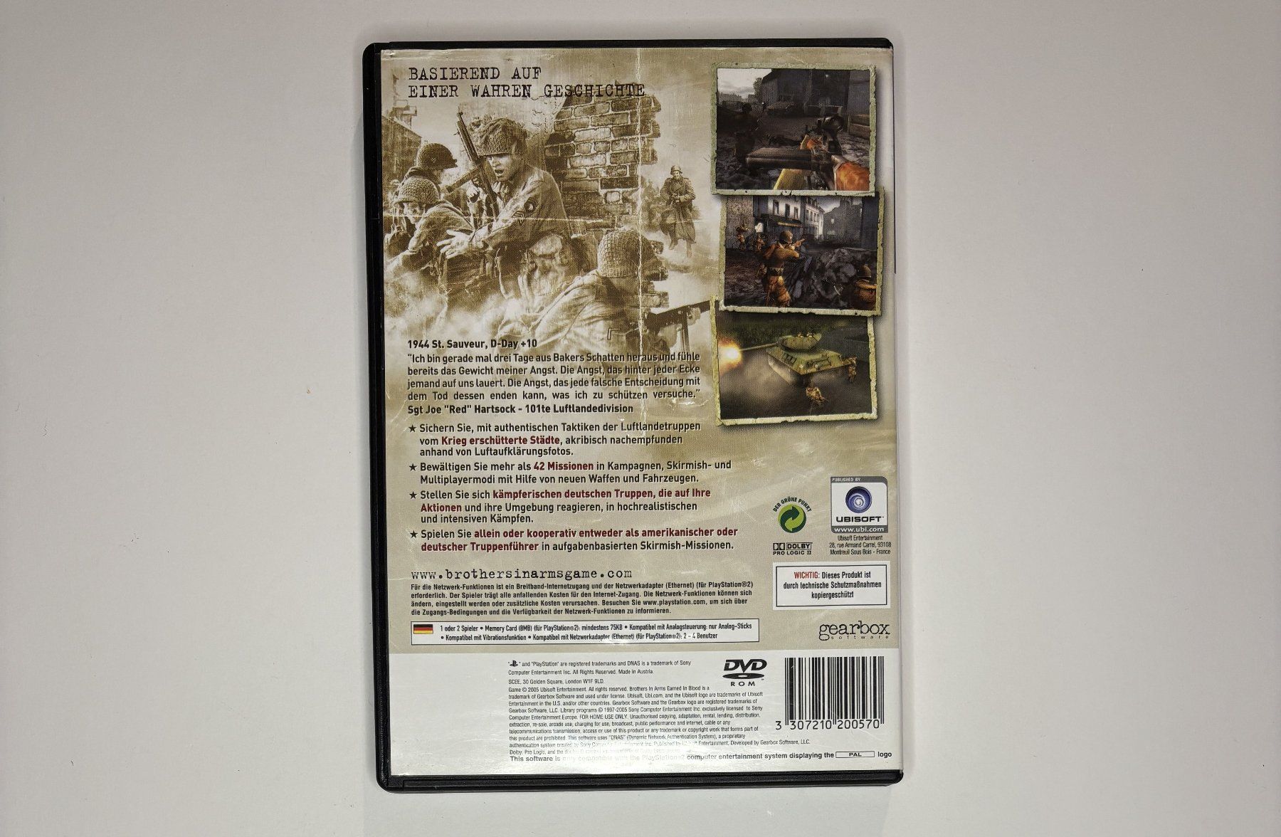 Giochi: PS2 - Brothers in Arms: Earned in Blood – Usato da Allschwil venduto da Bullach 2