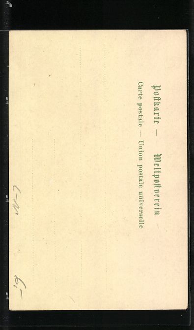 Cartoline postali: Litho Schweiz, Wappen mit Edelweiss – Usato da Berlin venduto da bartko-reher 1