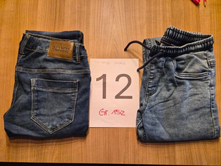 Kinderkleider Paket 12 "lange Hosen" Gr.152