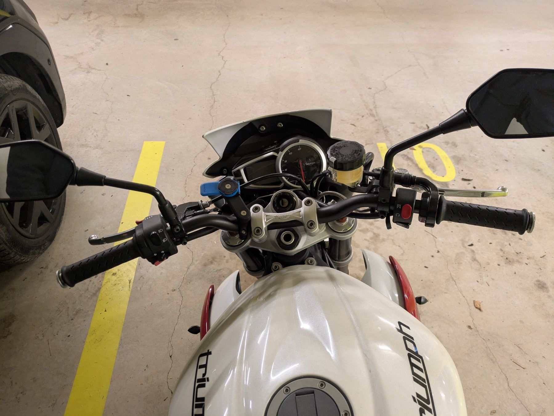Triumph Strada: Triumph Street Triple Spezialversion 675R – Usato da Winterthur venduto da maranello123 4