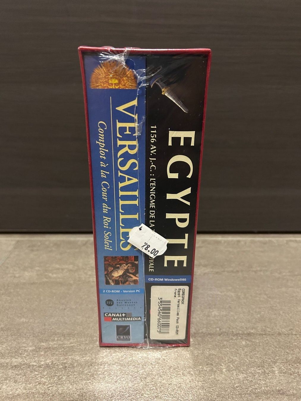 Giochi: Jeu vidéo - Versailles & Egypte Neuf sous blister CD-ROM – Usato da Lausanne venduto da Retro-geek 3
