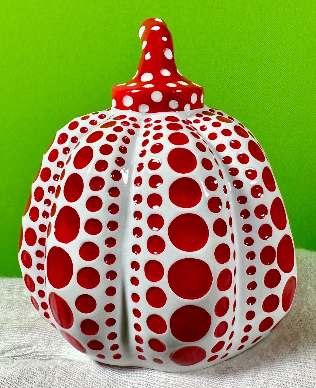 Sculture & Statue: Yayoi Kusama Pumpkin Figur – Usato da Horgen venduto da eli_9xdn 5