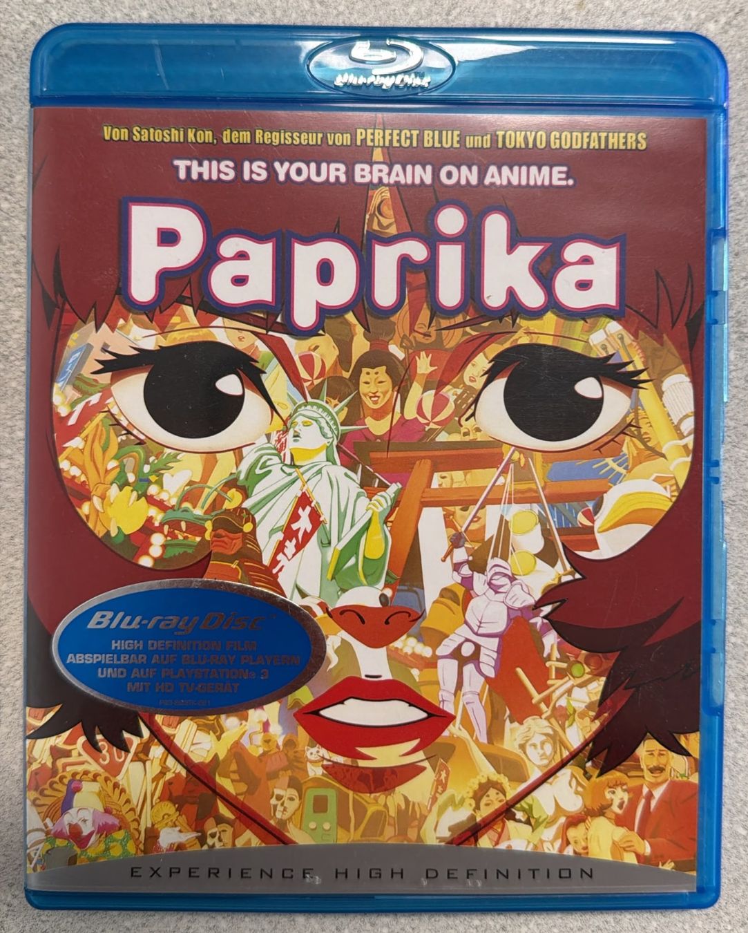 Tutti i DVDs: PAPRIKA BLU-RAY ANIME – Usato da Zürich venduto da freioccasionen