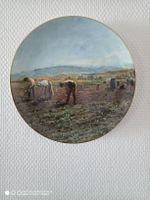 Anker Teller "Kartoffelernte bei Ins", Langenthal,  21cm