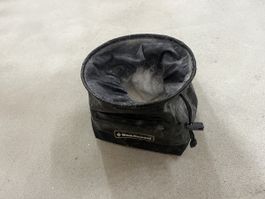 Black Diamond Magnesiumbeutel /  Chalk Bag schwarz gebraucht