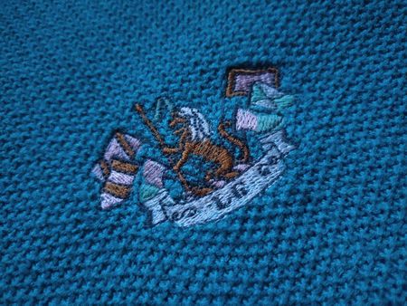 Pull La Grenouille vintage, taille M, Golf