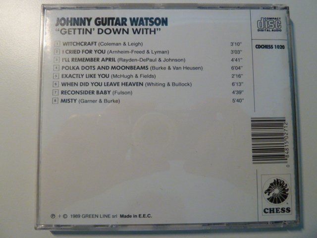 CDs: Johnny Guitar Watson - Gettin' down with ... (vergriffen) – D'occasion à Au ZH par sikoku 2