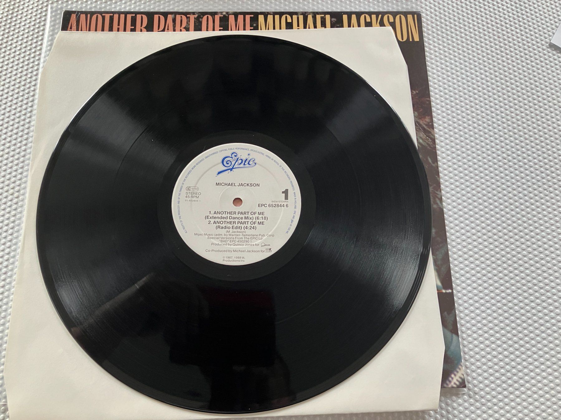 Dischi in vinile: Michael Jackson – Usato da Aarwangen venduto da Jukebox3 4