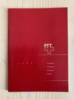 PTT Briefmarken Album 1992, komplett und sehr gut erhalten!