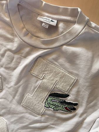 LACOSTE SWEATSHIRT MIT APPLIKATIONEN