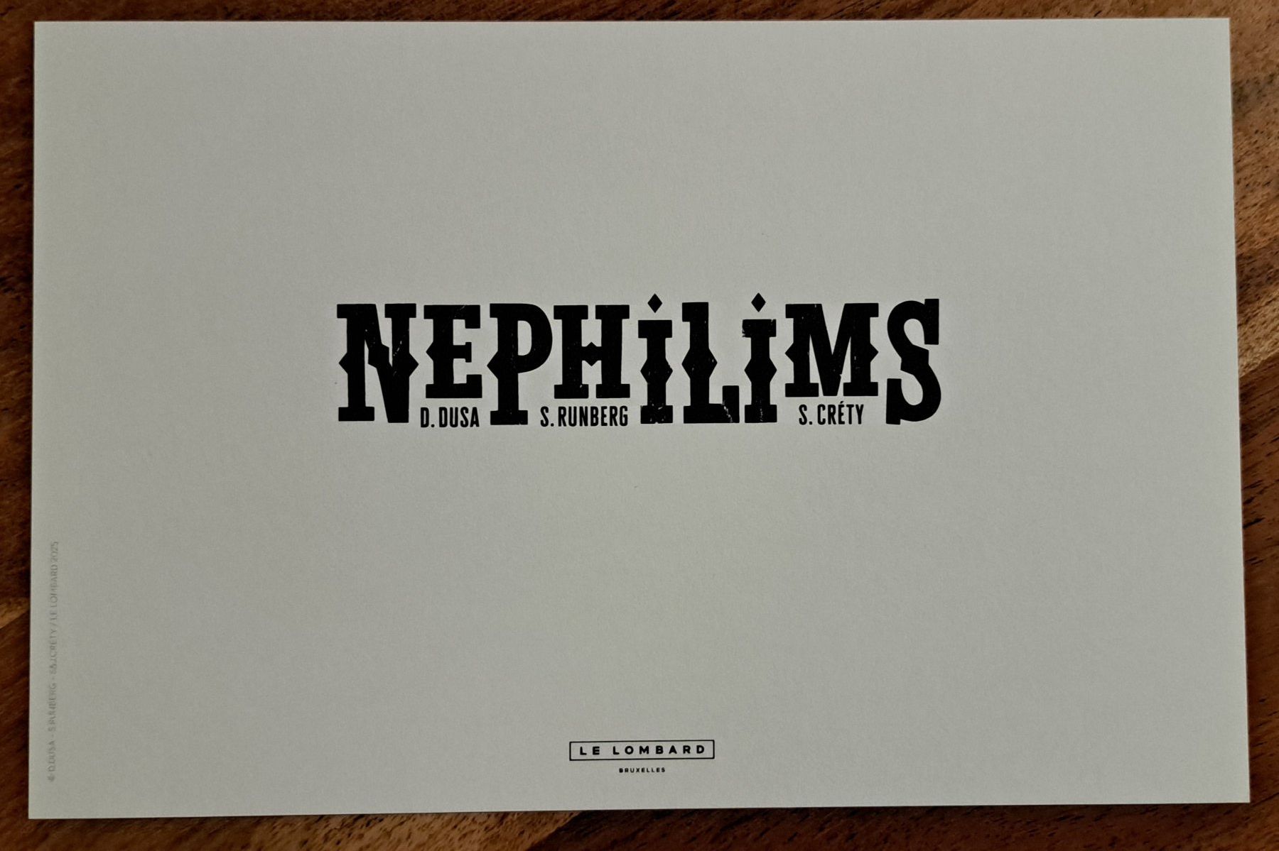 BD: Ex-Libris Nephilims neuf, 21X15 CM – Neuf (Voir description) à Dorénaz par DaWiiD 1