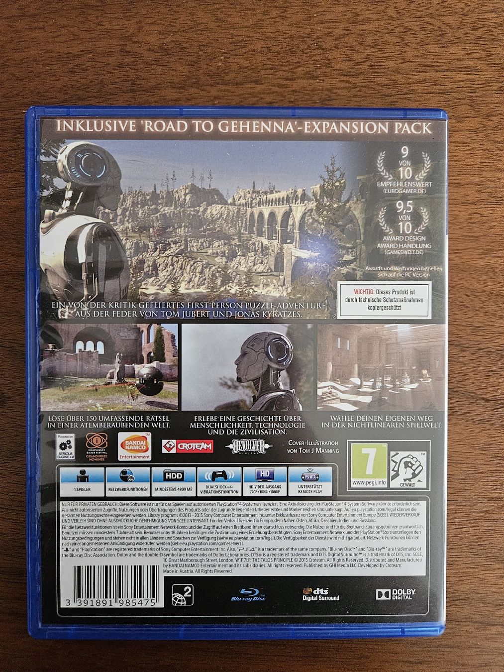 Giochi: PS4 The Talos Principle Deluxe Edition gebraucht – Usato da Bern venduto da Sabulise 1
