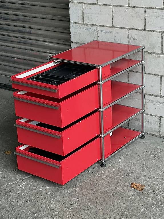 USM Korpus: USM Haller Korpus Rot   Neue Generation – Gebraucht aus Dietikon von Kumar_Occasionen 8