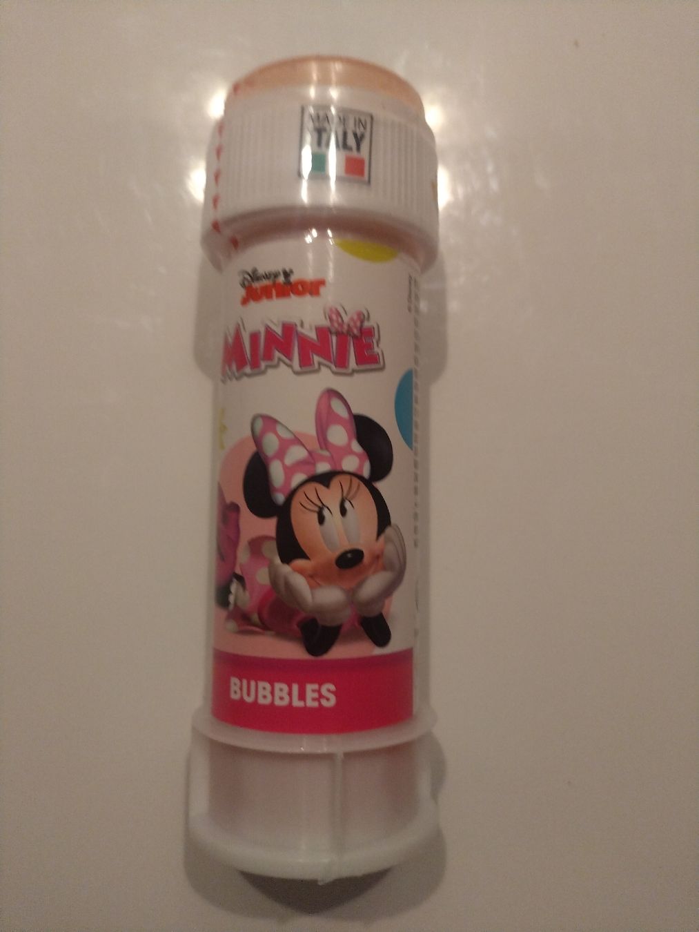 Giocattoli: Minnie Mouse Seifenblasen 60 ml – Nuovo e nell'imballaggio originale da Winterthur venduto da pjuma01