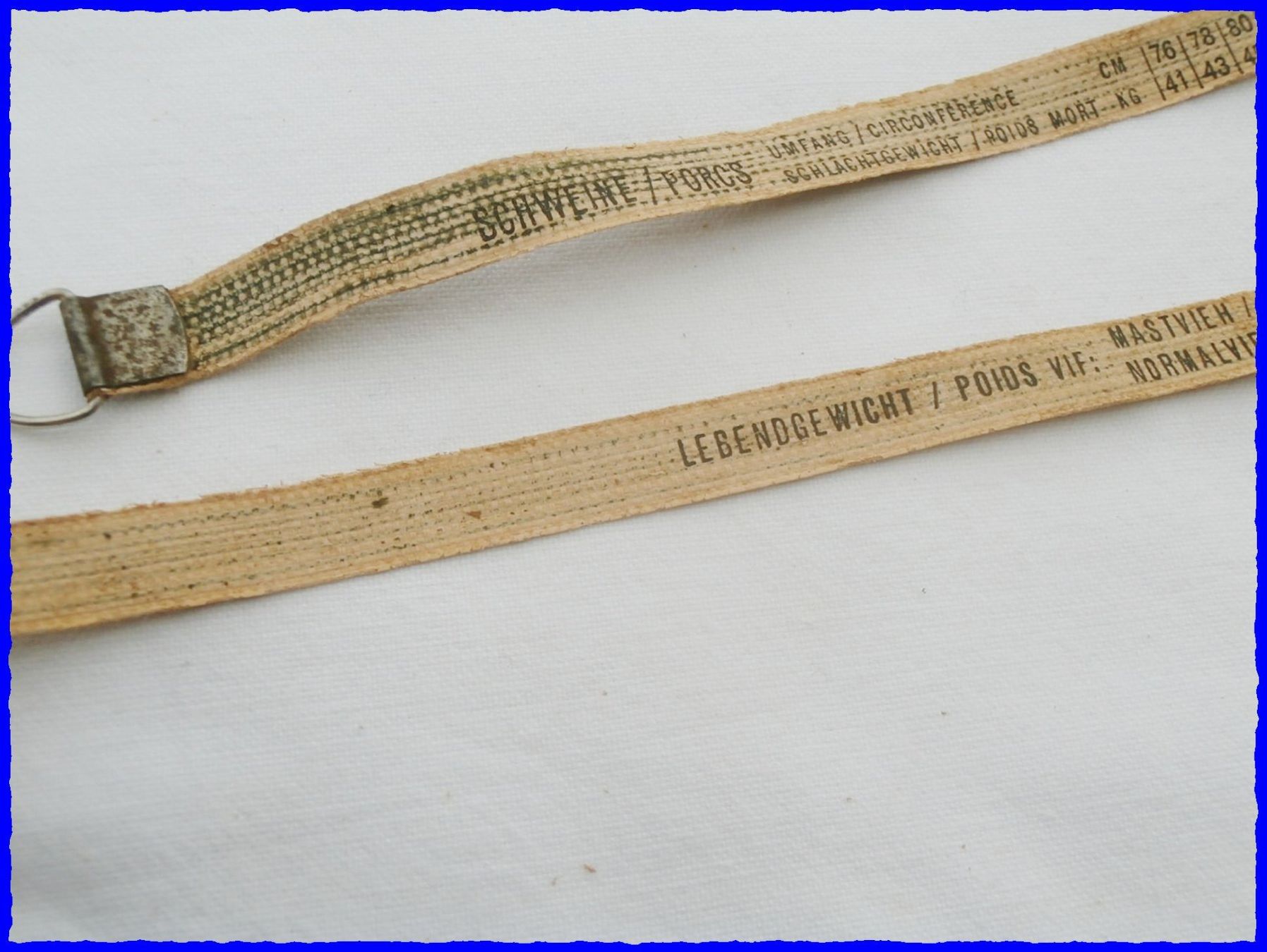 Messen: Antikes Massband "HELVETIA" - Bakelit - Rollmeter - 2.5m – Gebraucht aus Worblaufen von Re_mo81 5