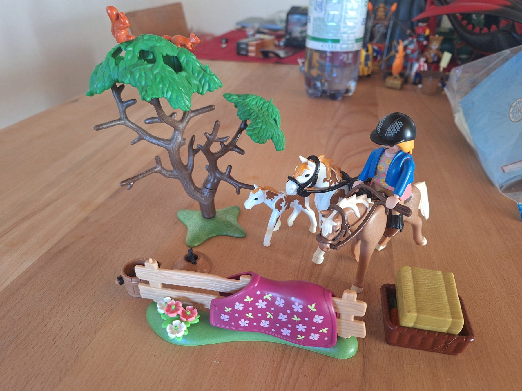 Playmobil Giocattoli: Playmobil Pferde mit Fohlen – Usato da Niederdorf venduto da lcz_cl5m