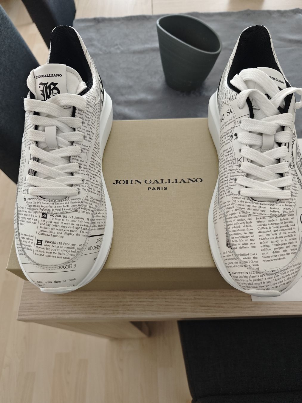 John Galliano Scarpe da uomo: Sneaker John Galliano Paris – Nuovo (secondo la descrizione) da Winterthur venduto da Roccoita 4