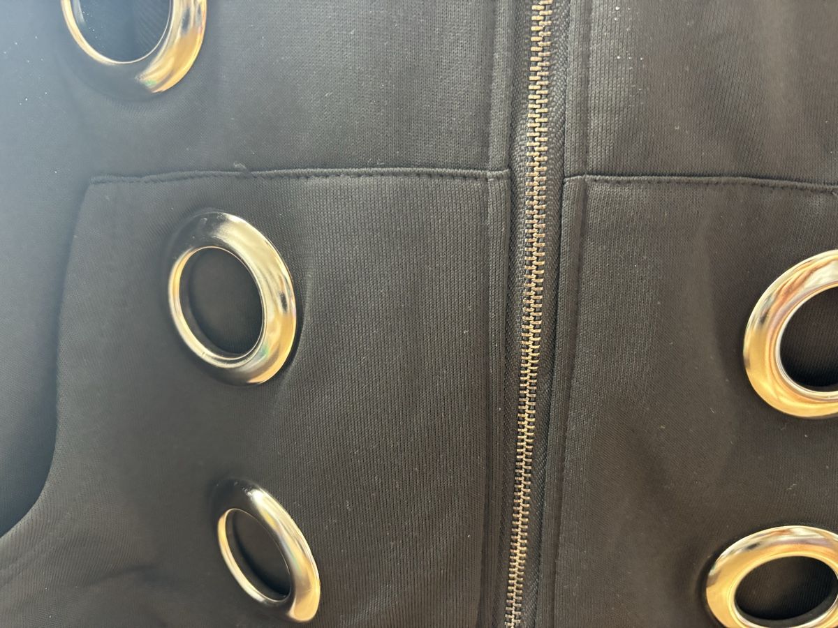 Giacche: Jacket/Hoodie Black Swag Studded Studs – Nuovo (secondo la descrizione) da Spreitenbach venduto da captaincrunch 3
