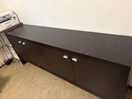 Sideboard in Schwarzbraun