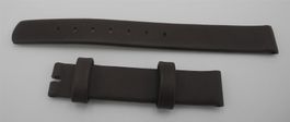 12 mm Leder Uhrenarmband braun, Nr. 38a