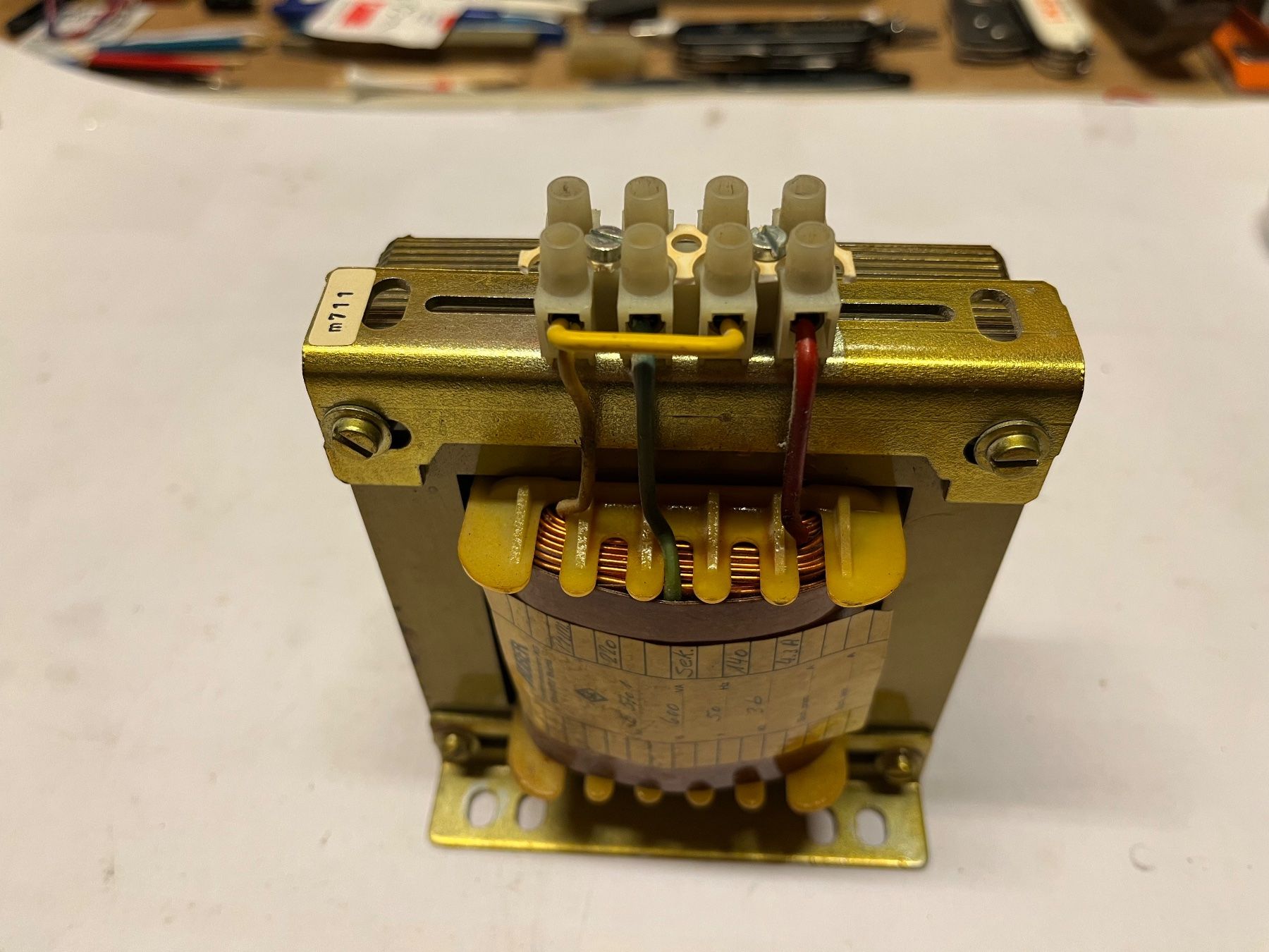 Componenti elettronici: Huber Transformator 230V / 600VA – Usato da Küblis venduto da hypofacto