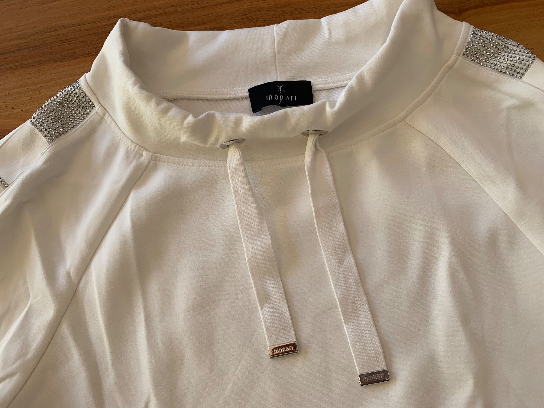 Monari Maglioni & Felpe: MONARI exklusiver weisser Pullover Grösse 34 NEU – Nuovo (secondo la descrizione) da Meiringen venduto da Stuffandmore 5