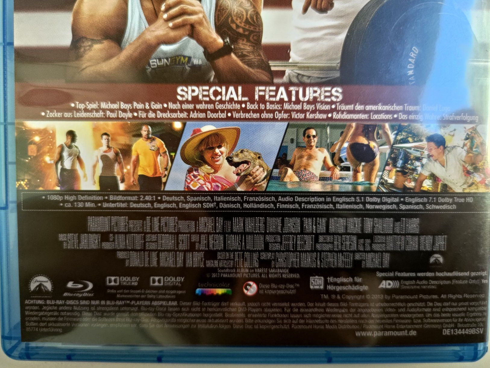 Tutti i DVDs: Pain and Gain – Usato da Liestal venduto da Kratzilla 3