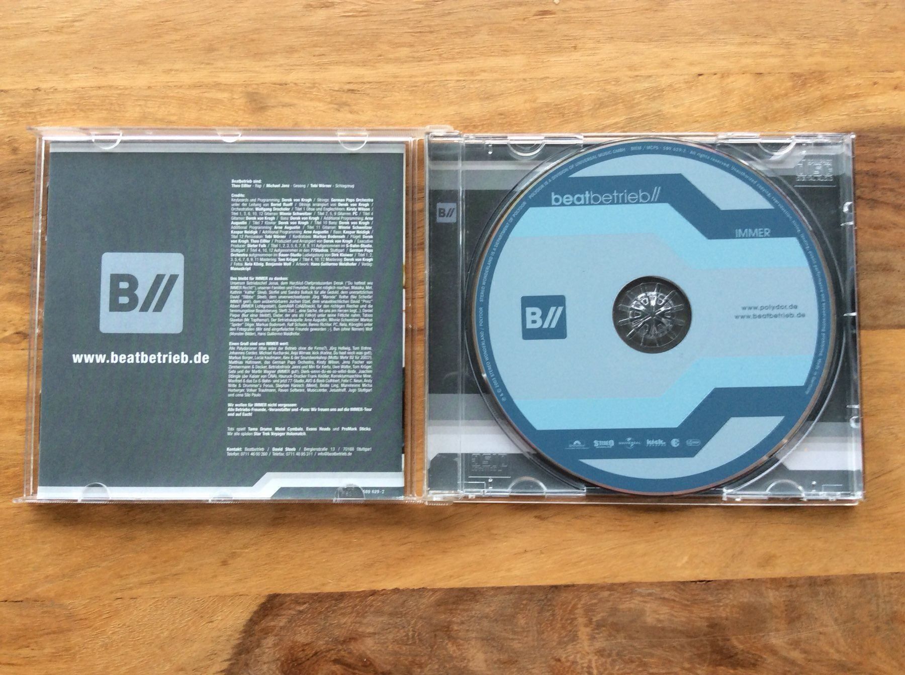 CDs: CD Beat / Betrieb – Gebraucht aus Horgen von flyingpenguin2000 1