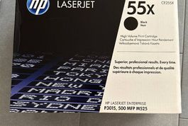 Original HP 55X (CE255X) Tonerkartusche  Neu, unbenutzt