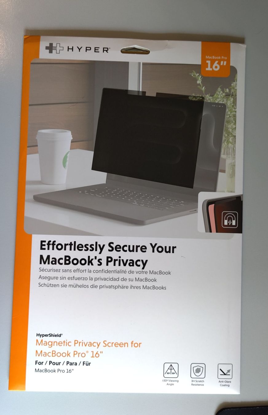 Apple Covers & Borse: MacBook Pro 16" Privacy Filter - Magnetisch Top! Neu! – Nuovo (secondo la descrizione) da Rossrüti venduto da pas_d9jv