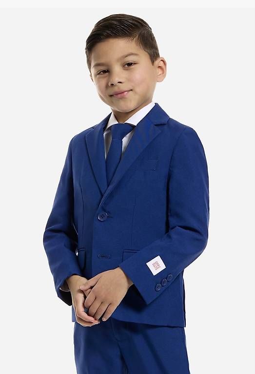 Oppo Completi: OppoSuits Kinderanzug Navy Gr. 110/116 – Usato da Forch venduto da Holgetobler 1
