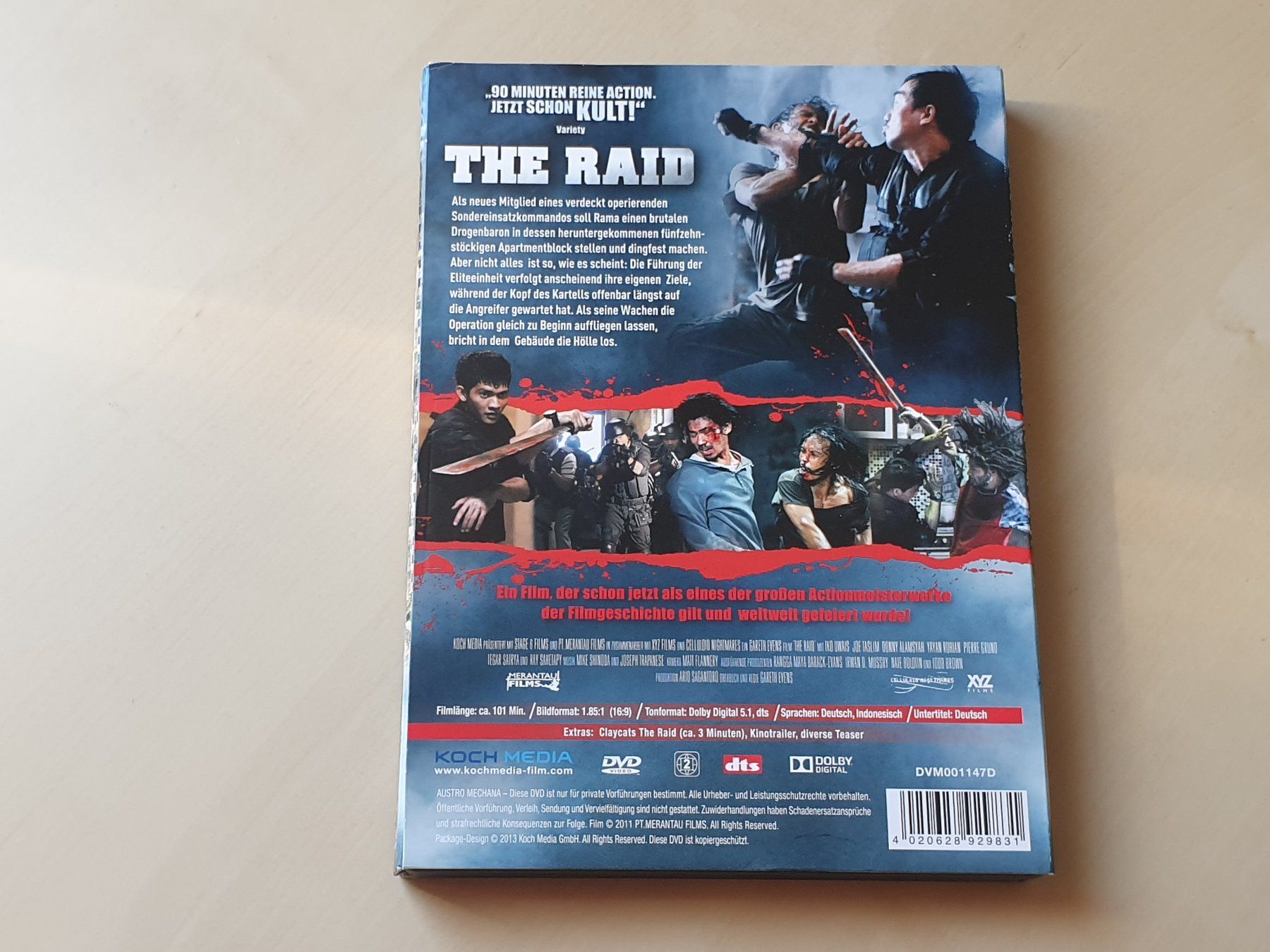 Tous les DVDs: The Raid – D'occasion à Stansstad par collectorsshop 1