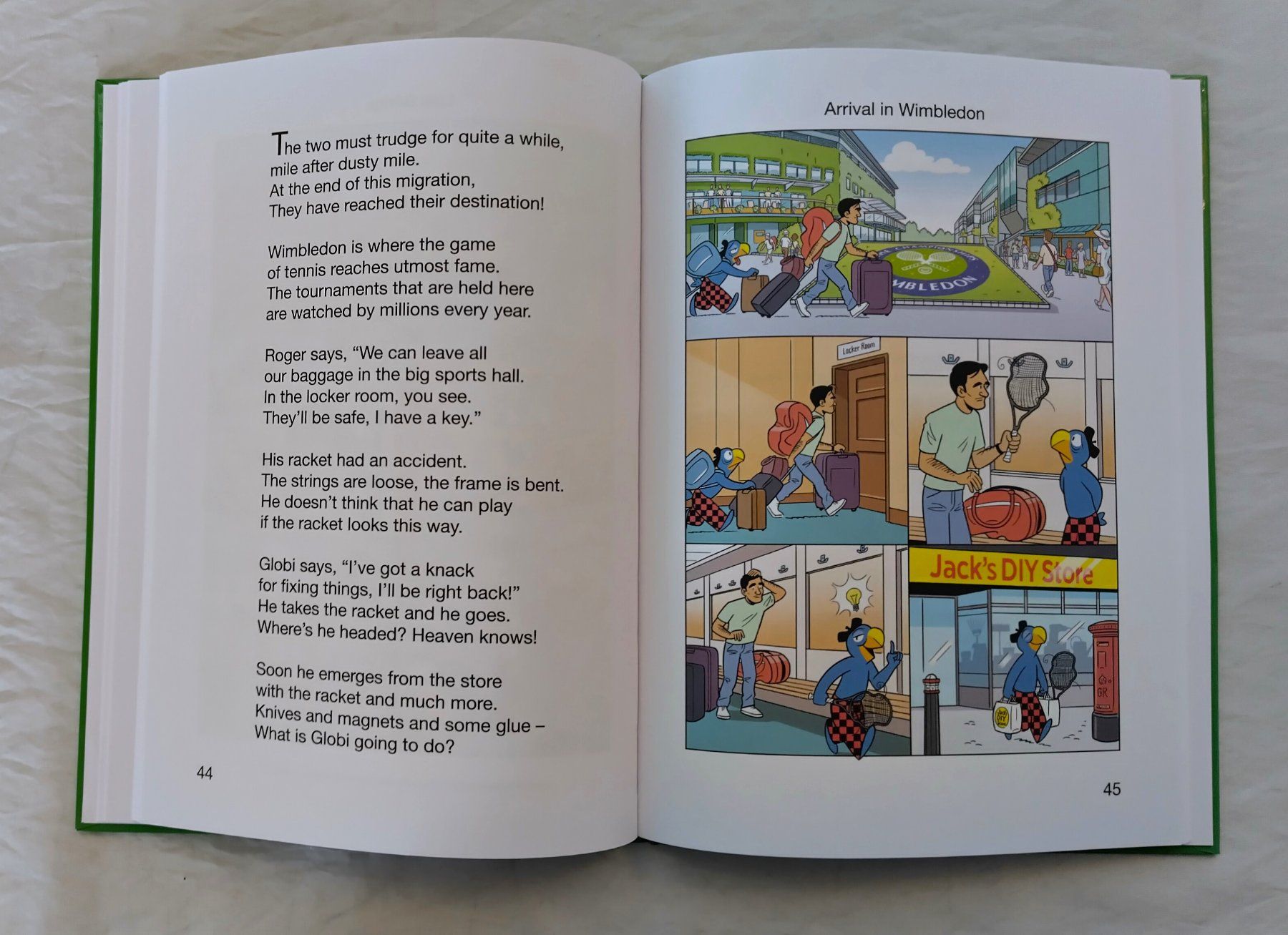 Libri: Globi Buch englisch / Globi and Roger Federer / Neu – Nuovo (secondo la descrizione) da Bellach venduto da JingleJerry 5