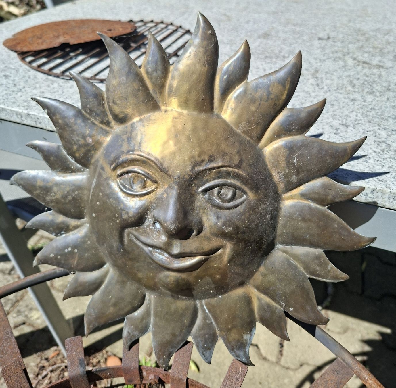 Alle Dekorationen: Fröhliche Messing  "Sonne"  – Gebraucht aus Ipsach von jpbo 1