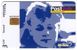 3.- PostJob (dt) - seltene Chip Geschenk Taxcard