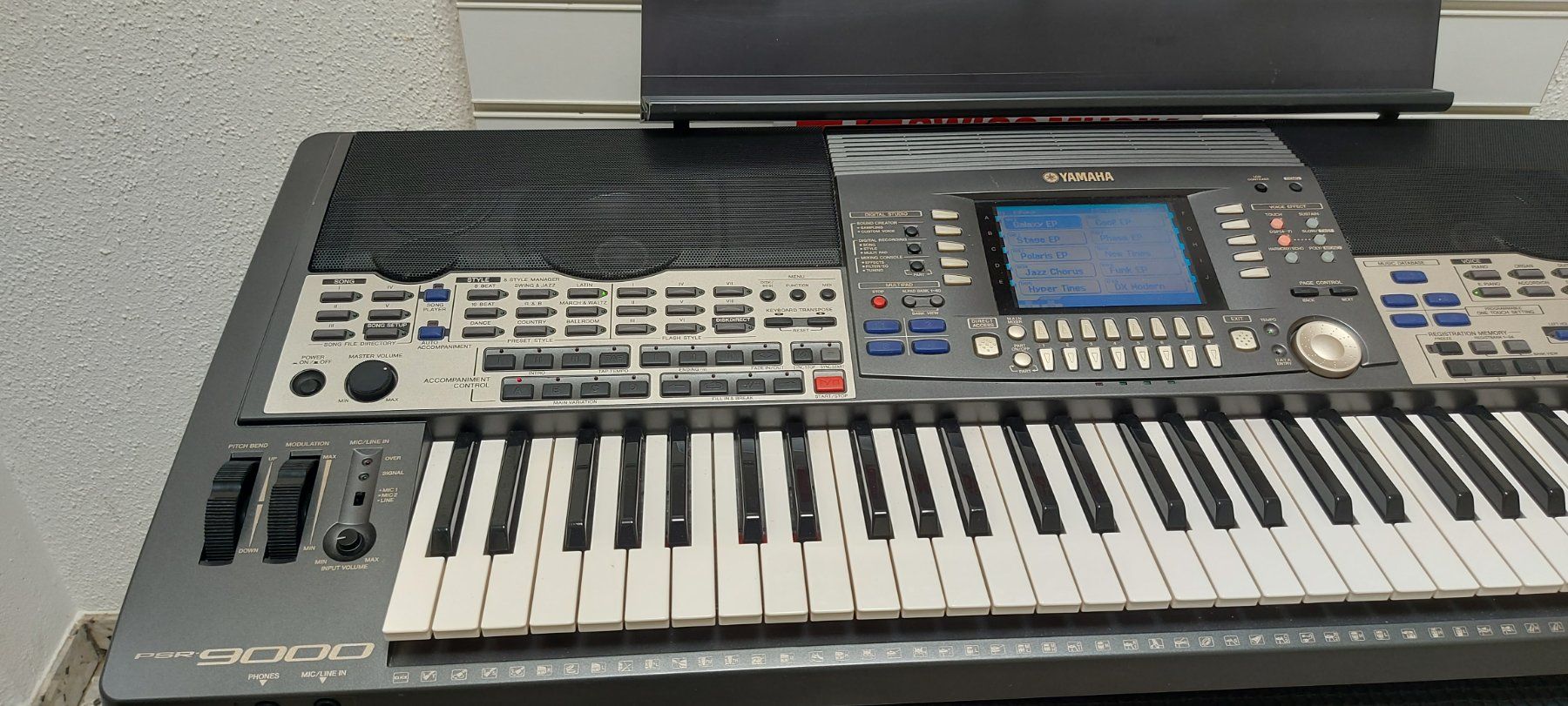 Yamaha Musikinstrumente: Keyboard yamaha PSR 9000 – Gebraucht aus Glattbrugg von Swissmusik 1