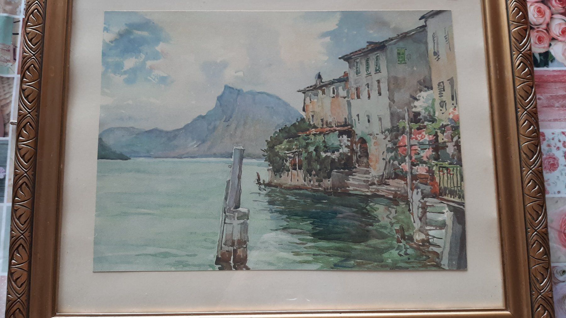 Tableaux: Jolie Aquarelle encadrée – D'occasion à Pully par bro_n52j 1