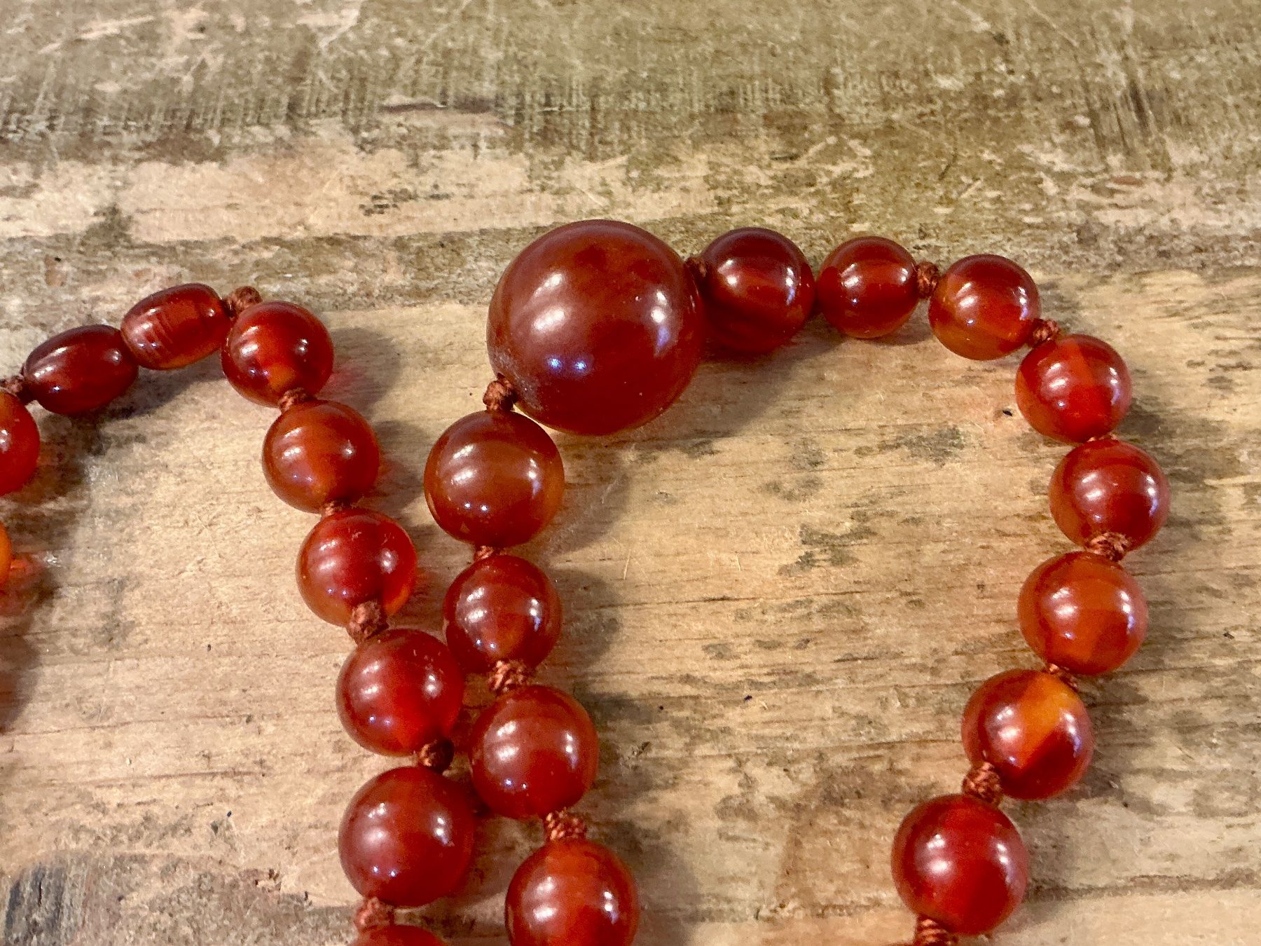 Catenine: VINTAGE HALSCOLLIER BAKELIT, 30-40-ER – Usato da Biglen venduto da Limarkt 4
