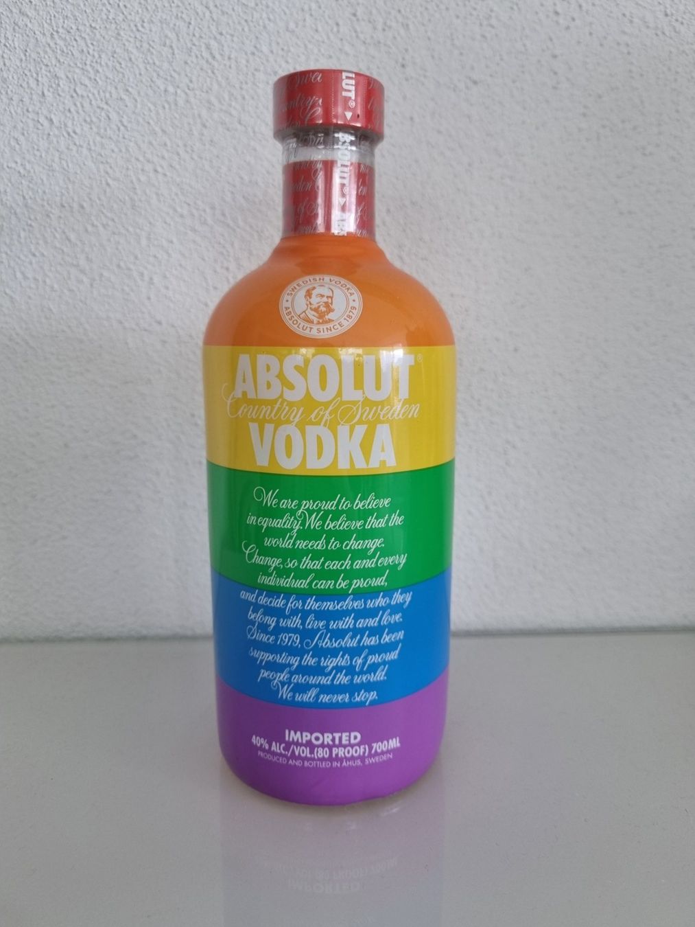 Absolut Vodka Bevande alcoliche: Absolut Vodka Pride, Limited Edition – Nuovo e nell'imballaggio originale da St. Erhard venduto da ITR1727 1