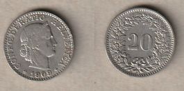 20 Rappen 1909