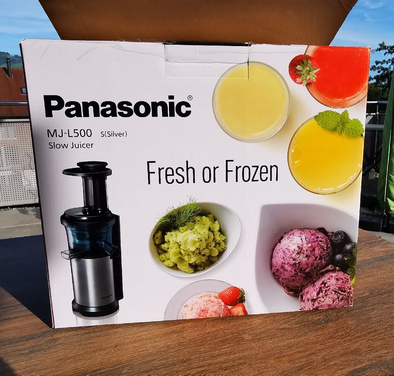 Panasonic MJ-L500 Slow Juicer | Kaufen auf Ricardo