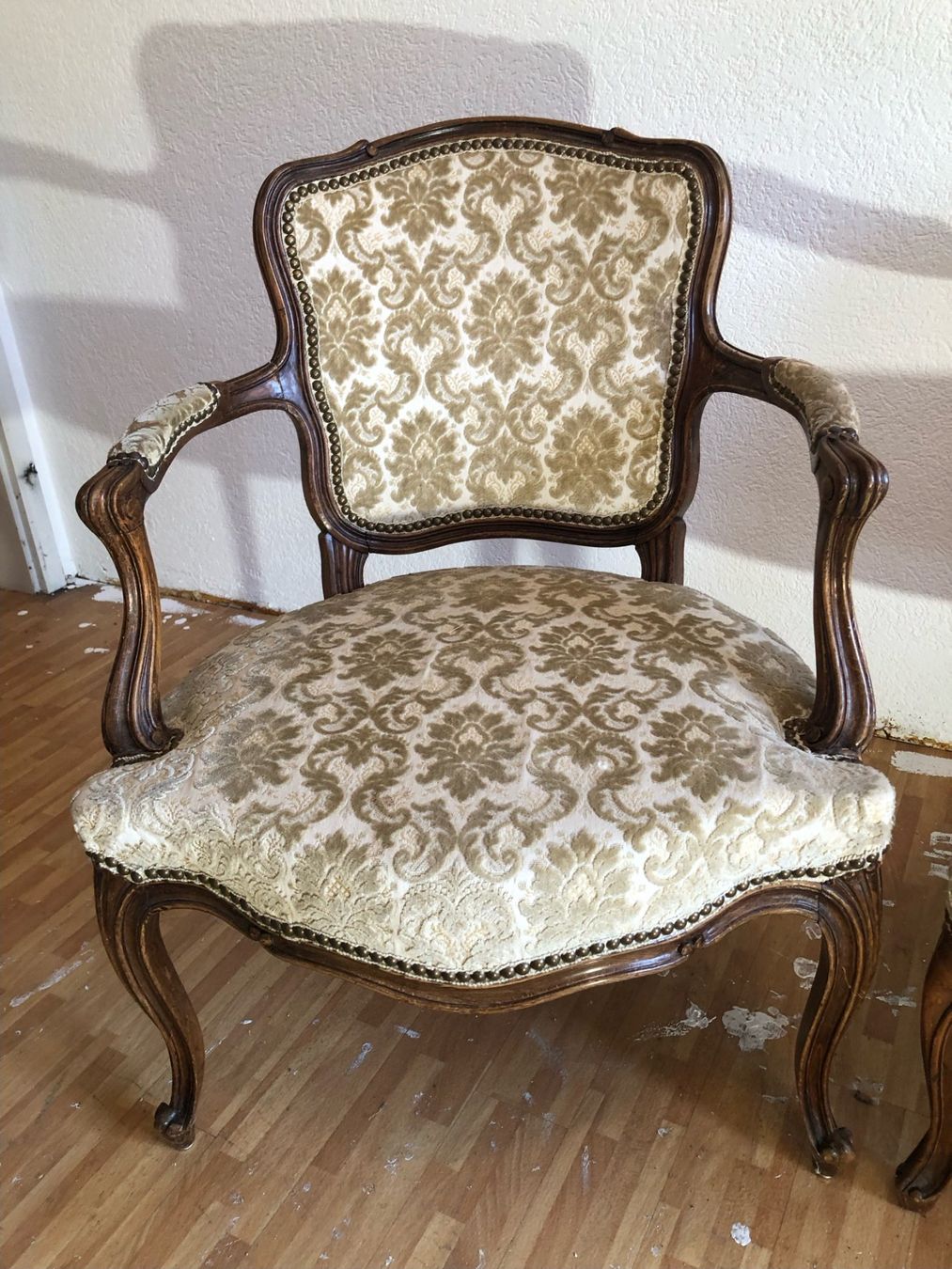 Sofas: Antikes Salon-Set Sofa & 2 Sessel Brokat Barock Stil Möbel – Gebraucht aus Fahrwangen von Dirk.Gerlach 3